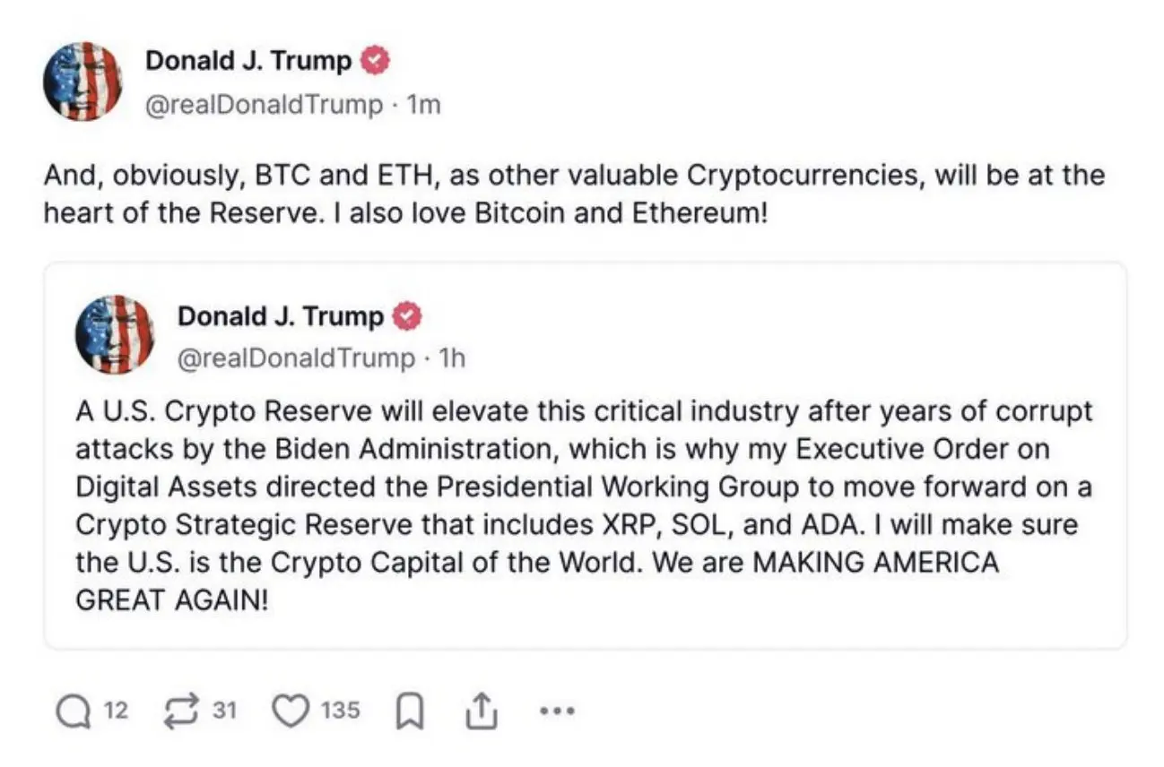 特朗普政府将比特币列为国家战略储备资产，历史性决策解析